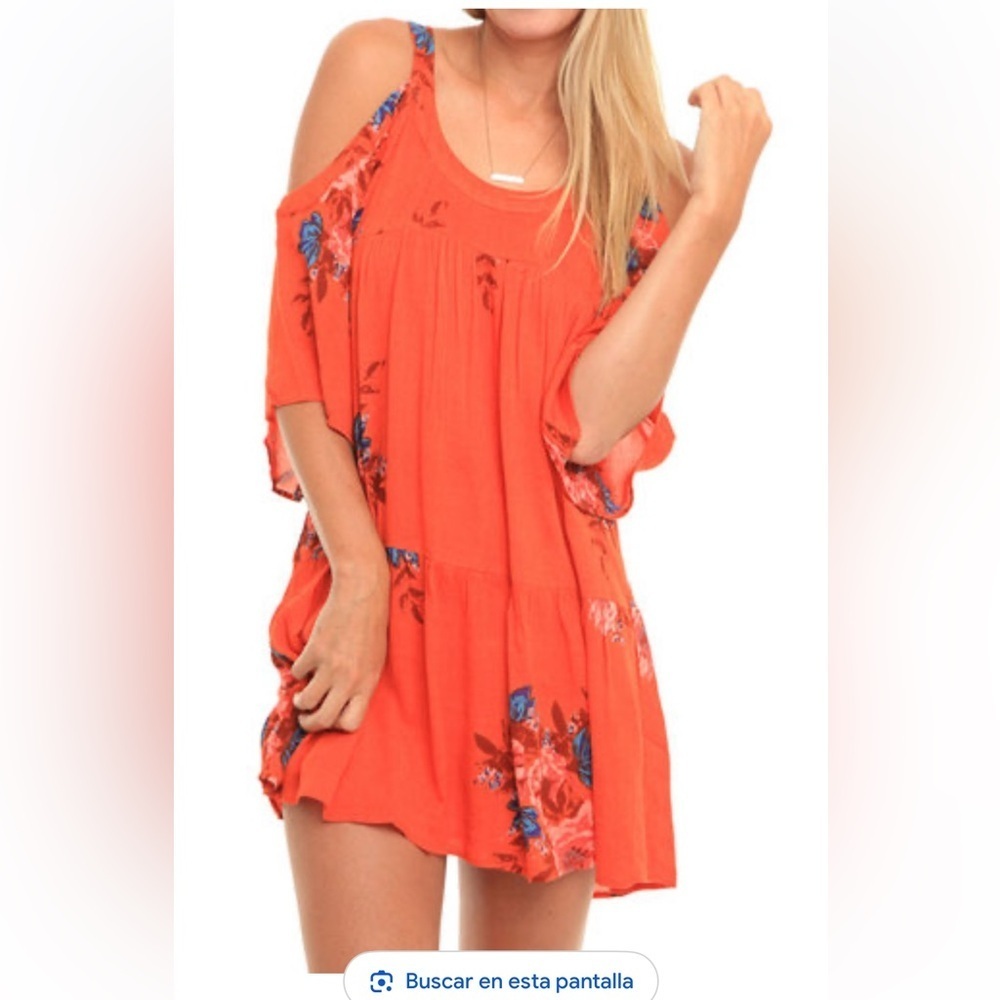 O'Neill Orange Floral Cold Shoulder Blouse
Caja 6